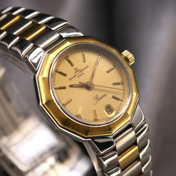 Baume & Mercier Ladies Two Tone Riviera (In Stock)