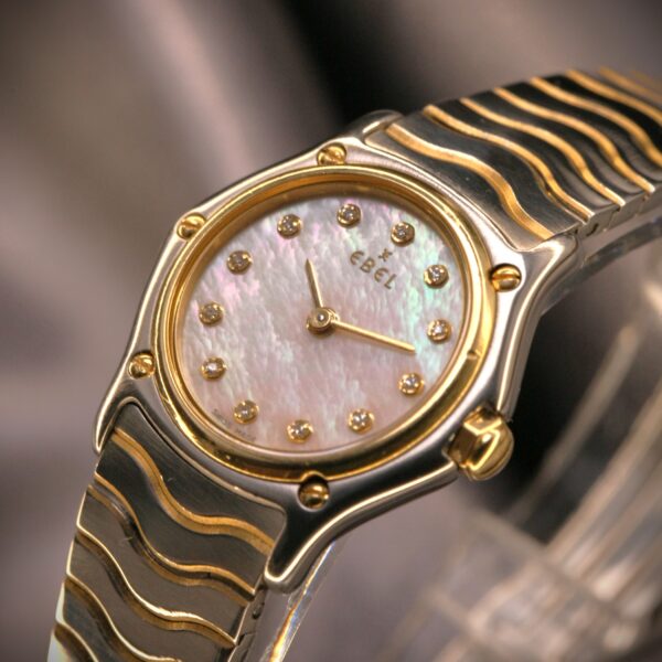 Ladies Ebel Two Tone Sport Classic Wave (In Stock)