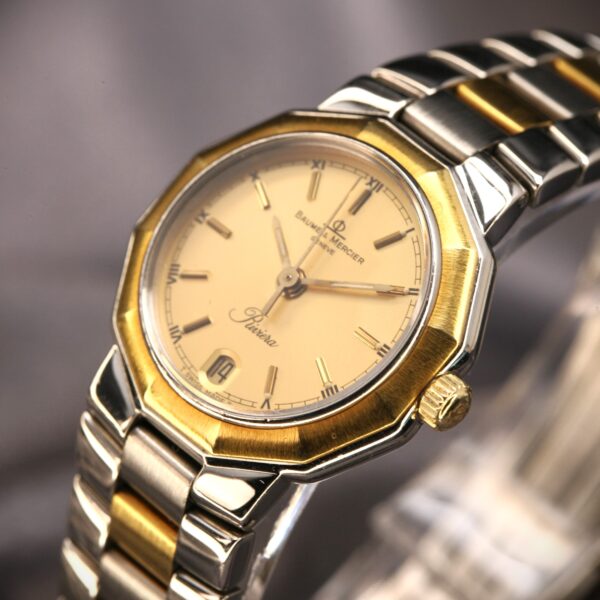 Baume & Mercier Ladies Two Tone Riviera (In Stock)